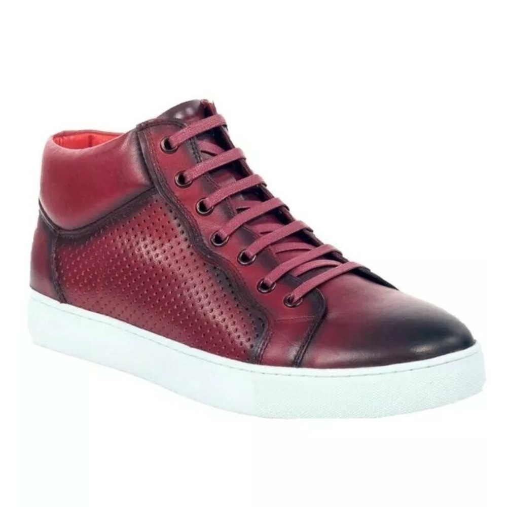 Zanzara Men's‎ Spinback Sneaker RED, SZ 9.5 NEW